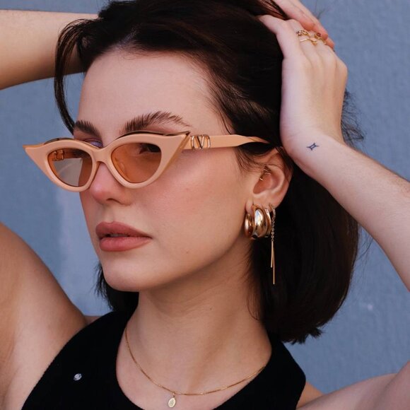 Final Price! Valentino V-GOLDCUT-II VLS-114C Sunglasses - Picture 4 of 11